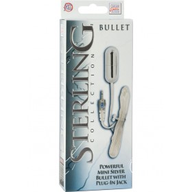 Sterling Collection Mini Silver Bullet With Plug In Jack