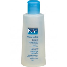 KY Natural Feeling Liquid Personal Lubricant 5 Ounce