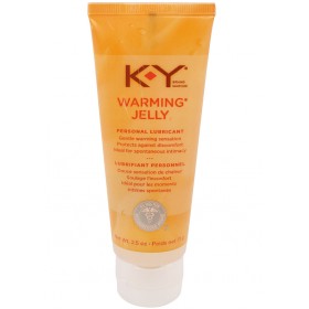 KY Jelly Warming Water Based Lubricant 2.5 Ounce