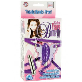 WIRELESS VENUS BUTTERFLY WITH REMOVABLE BULLET PURPLE