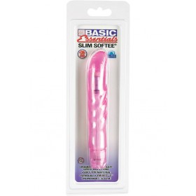 Basic Essentials Slim Softee Vibe w/ G Sleeve 5.5 Inch Pink