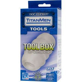 Titanmen Tools Tool Box Masturbator UR3 Clear