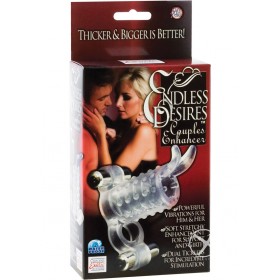 Endless Desires Couples Enhancer w/ Bullets 4.25 Inch Clear