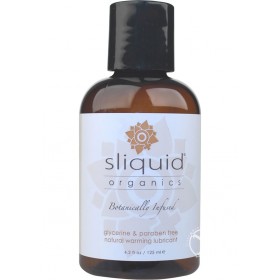 Sliquid Organics Sensation Botanically Infused NaturallyWarming Lubricant 4.2 oz