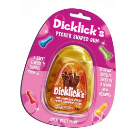 Dicklicks Pecker Shaped Gum Cinnamon