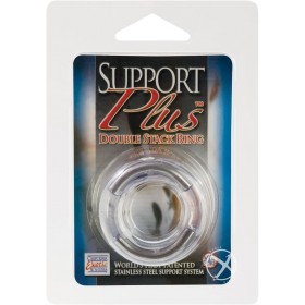 Support Plus Double Stack Ring Clear