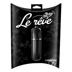 Le Reve Bullet Waterproof 2.5 Inch Black