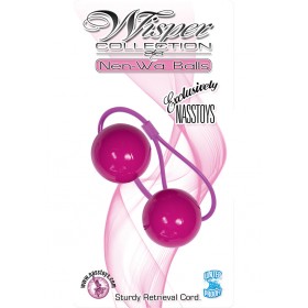 Wisper Collection Nen Wa Balls Waterproof Purple