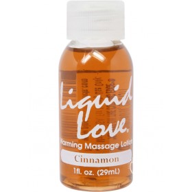 Liquid Love Warming Massage Lotion Cinnamon 1 Ounce