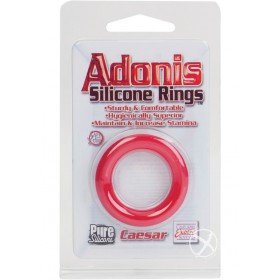 Adonis Silicone Rings Ceasar Red