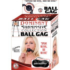Dominant Submissive Ball Gag Black