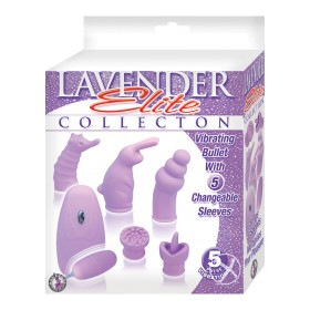 Elite Bullet 5 Changeable Sleeves Lavender
