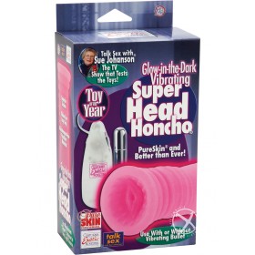 Sue Johanson Glow In The Dark Super Head Honcho Masturbator Pink