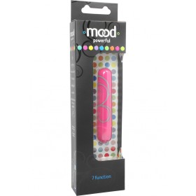 Mood Powerful 7 Function Small Bullet 3.5 Inch Pink