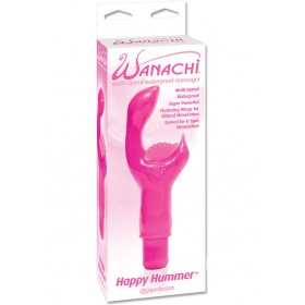 Wanachi Happy Hummer Mini Multi-Speed G-Spot Massager Pink