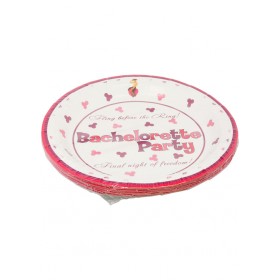 Bachelorette Party 7 Inch Plates 10 Per Pack