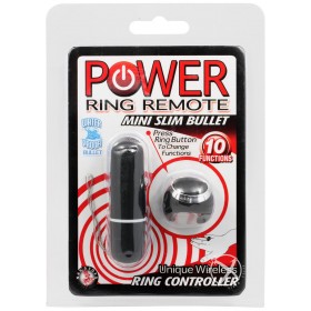 Power Ring Remote Mini Slim Bullet Waterproof 2.5 Inch Black