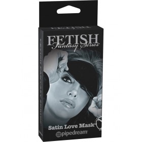 Fetish Fantasy Satin Love Mask Black Limited Edition