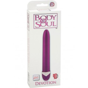 Body And Soul Devotion Vibrator Waterproof 6 Inch Pink