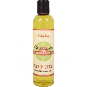 Massage And Body Oil With Hemp Seed Guavalava 8 Ounce
