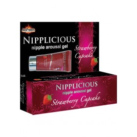 Nipplicious Nipple Arousal Gel Strawberry Cupcake 1 Ounce