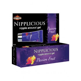 Nipplicious Nipple Arousal Gel Passion Fruit 1 Ounce