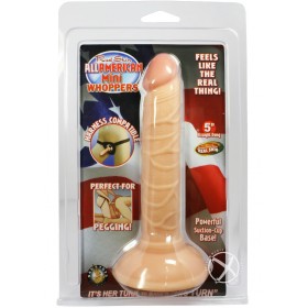 Real Skin All American Mini Whoppers Dong 5 Inch Flesh