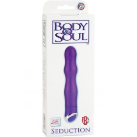 Body and Soul Seduction Satin Finish Massager Purple