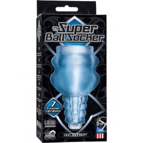 Super Ball Vibrating Sucker Waterproof Clear