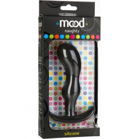 Mood Naughty 2 Silicone Anal Plug Large Black