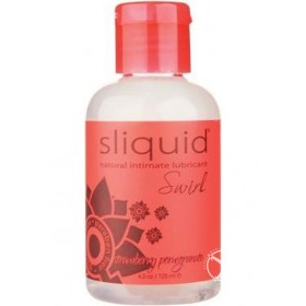 Sliquid Swirl Natural Water based Lubricant Strawberry Pomegranate 4.2 oz