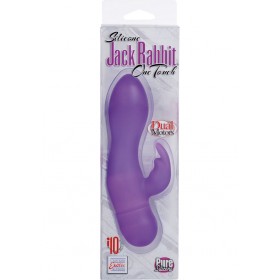 Jack Rabbit One Touch Vibrator Purple 4.25 Inch