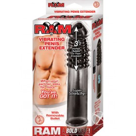 Ram vibrating Penis Extender Smoke 7.5 Inch