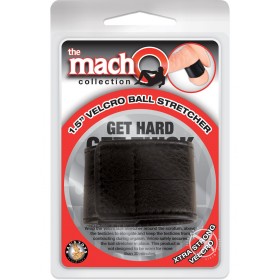 Macho Velcro Ball Stretcher Black 1.5 Inch