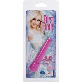 First Time Power Tingler Mini Vibrator Pink 2.75 Inch