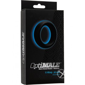 Optimale Silicone C-Ring Black 40 Millimeter
