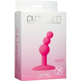 Platinum The Minis Bubble Butt Plug Pink Small 2.7 Inch