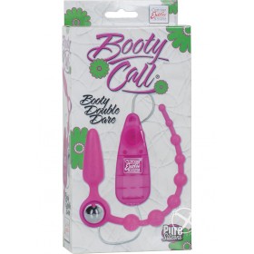 Booty Call Booty Double Dare Remote Control Anal Probe w/Beads Pink
