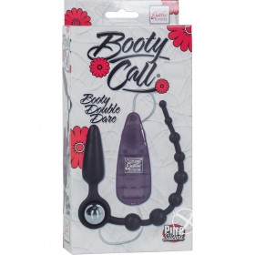 Booty Call Booty Double Dare Remote Control Anal Probe w/Beads Black