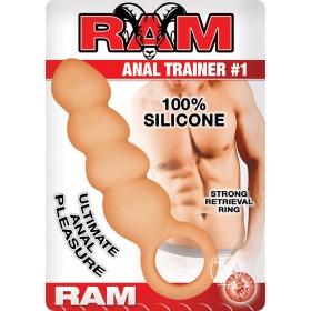 Ram Anal Trainer #1 Silicone Probe Waterproof Flesh 5.5 Inch