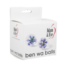 Adam & Eve Glass Ben Wa Balls 1 Inch Diameter 2 Each