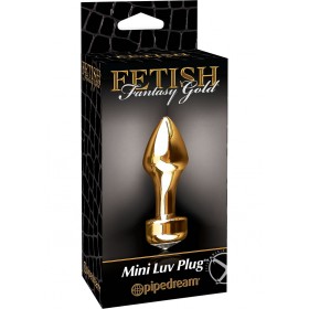 Fetish Fantasy Gold Mini Luv Plug Gold 2.4 Inch