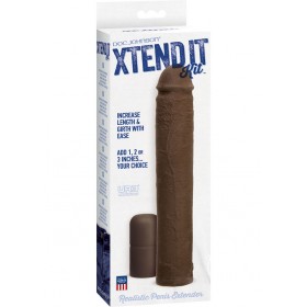 Xtend It Kit Realistic Penis Extender Black 9 Inch