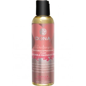 Dona Infused Kissable Massage Oil Vanilla Buttercream 3.75 oz