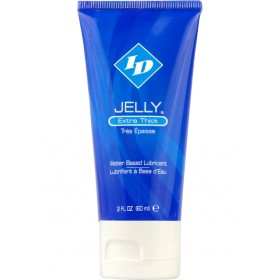 ID Jelly Extra Thick Water Based Lubricant 2 oz Travel Tube