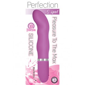 Perfection G Spot 10 Function Vibrator Purple 6 Inch