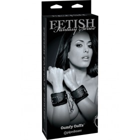 Fetish Fantasy Cumfy Cuffs Adjustable Black