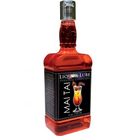 Liquor Lube Water Based Flavored Personal Lubricant Mai Tai 4 oz