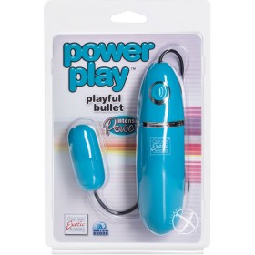 Power Play Playful Silicone Bullet Waterproof Teal 2.25 Inch