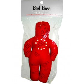 Bad Boss Voodoo Doll Red